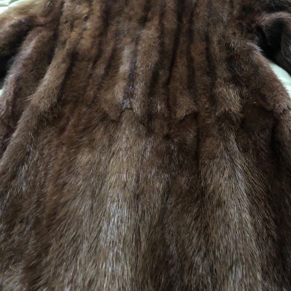 VTG Full length Muskrat Fur Size xS/S Fully Lined - Picture 3 of 14